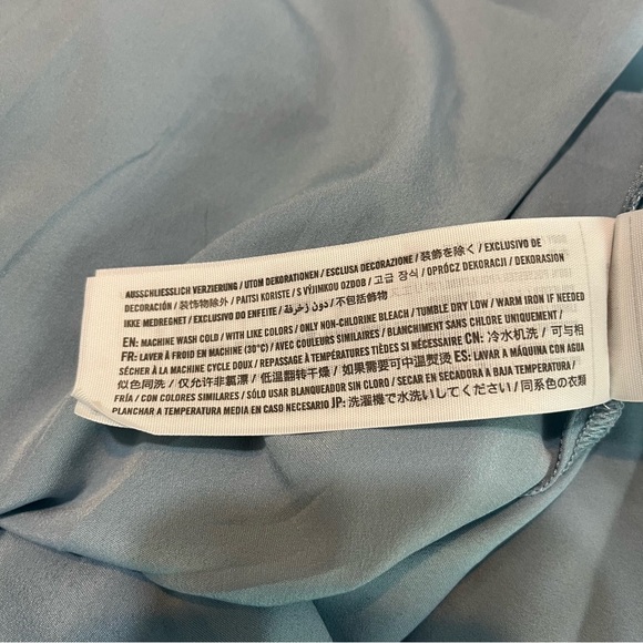 Abercrombie & Fitch Blue Petite Fleur Dress - Picture 6 of 6